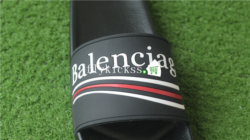 Balenciaga Black Slipper